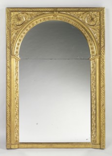 Mirror Frame; Paris, France; about 1780 - 1785; Gilded and painted oak; 186.7 x 129.5 cm, 73 1,2 x 51 in