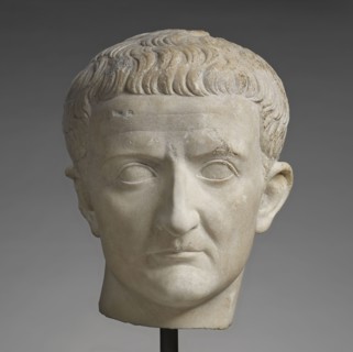 Portrait Head of Tiberius,  The Lansdowne Tiberius , Roman Empire; early 1st century; Marble; 29.2 × 21 × 22.2 cm