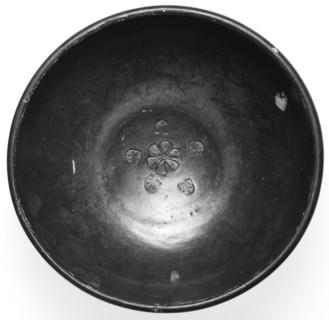 Campanian Black Bowl; Campania, South Italy, Europe; 323 - 31 B.C; Terracotta; 7 x 16.8 cm, 2 3,4 x 6 5,8 in