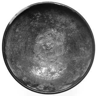 Campanian Black Bowl; Campania, South Italy, Europe; 323 - 31 B.C; Terracotta; 6.5 x 17.6 cm, 2 9,16 x 6 15,16 in