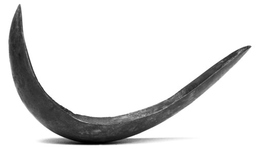 Part of a Strigil; Italy; 5th century B.C; Bronze; 14.4 x 6 cm, 5 11,16 x 2 3,8 in