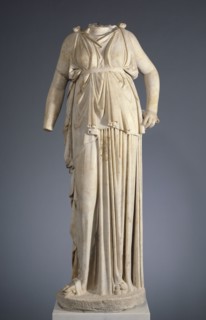 Headless Statue of Artemis of the Colonna Type; Italy; 1st century; Marble; 138 cm, 54 5,16 in