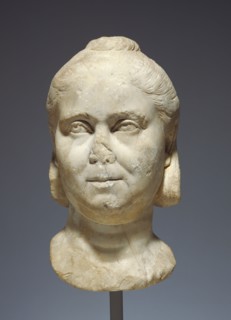Portrait Head of an Empress; Roman Empire; second quarter of 3rd century; Italian marble; 37 × 20 × 20.8 cm