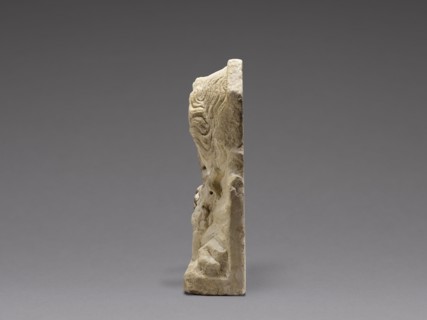 Double-Sided Theatrical Relief; Italy; mid-1st century A.D; Italian marble; 29.5 × 44.5 cm, 11 5,8 × 17 1,2 in