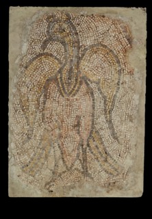 Mosaic Fragment with Bird; Syria; 5th - 6th century; Mosaic; 81.3 × 57.2 cm, 32 × 22 1,2 in