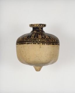 Pomegranate; Greece, Corinth, early 6th century B.C; Terracotta; 7.8 × 7.8 cm, 3 1,16 × 3 1,16 in
