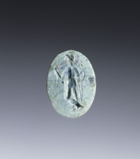 Engraved Gem; 1st century; Silicate; 0.9 × 0.7 × 0.2 cm, 3,8 × 1,4 × 1,16 in