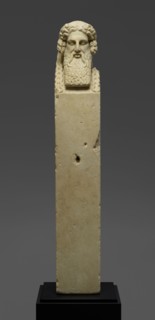 Herm of Hermes; second half of 1st century A.D; Marble; 149 × 24 × 21 cm, 58 11,16 × 9 7,16 × 8 1,4 in
