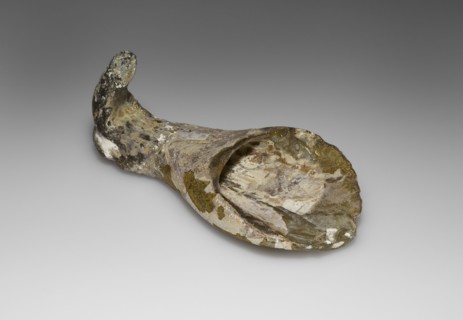 Fragmentary Handle; Rome, Lazio, Italy; 4th - 5th century; Glass; 10.5 cm, 4 1,8 in