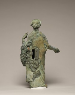 Statuette of a Goddess, Probably Ceres; Rome, Lazio, Italy; 50 - 75; Bronze; 32 cm, 12 5,8 in