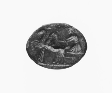Ring; Greece; late 5th century B.C; Bronze; 2.3 × 1.8 cm, 15,16 × 11,16 in