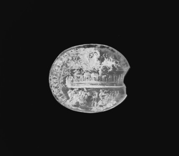 Engraved Gem; Roman Empire; 1st century A.D; Carnelian; 1.6 × 1.4 × 0.2 cm, 5,8 × 9,16 × 1,16 in