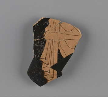 Attic Red-Figure Oinochoe Fragment; Attributed to the Manner of the Berlin Painter, Greek, Attic, active about 500 - about 460