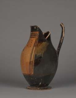 Fragmentary Attic Black-Figure Olpe; Attributed to Leagros Group, Greek, Attic, active 525 - 500 B.C., Athens, Greece; 520