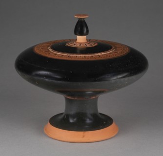 Container for Scented Oil; Athens, Greece; about 500 B.C; Terracotta