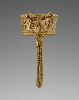 Ring with Bellerophon Spearing the Chimaera; Attributed to Santa Eufemia Master, Greek, South Italian, active 340 - 320 B.C