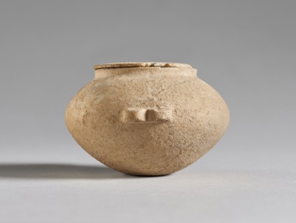 Lidded Spherical Box; Cyclades, Greece; 2700 - 2200 B.C; Marble; 7.6 × 11.7 cm, 3 × 4 5,8 in