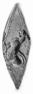 Ring; second half of 6th century B.C; Silver; 2.3 cm, 0.0029 kg, 7,8 in., 0.0064 lb