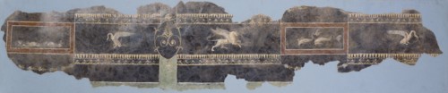 Fresco fragment; Italy; about 70; Fresco; 40 cm, 15 3,4 in
