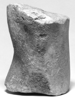 Fragment of a Statue of a Youth; Greece, Europe; late 5th century B.C; Marble; 16 x 12 x 13.7 cm, 6 5,16 x 4 3,4 x 5 3,8 in