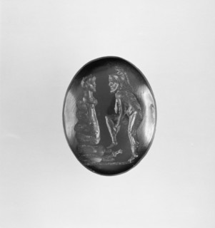 Engraved Gem; Italy; 1st century B.C; Carnelian; 1.3 × 1 × 0.5 cm, 1,2 × 3,8 × 3,16 in