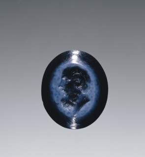 Engraved Gem; Italy; 1st century - 2nd century; Nicolo; 1.1 x 0.9 cm, 7,16 x 3,8 in