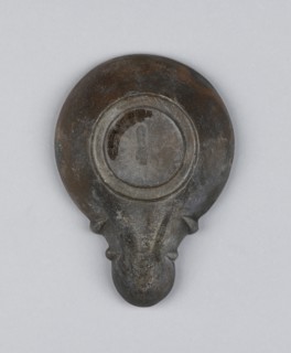 Lamp, Anatolia; 1st - 4th century; Terracotta; 3.3 x 9.5 x 12 cm, 1 5,16 x 3 3,4 x 4 3,4 in