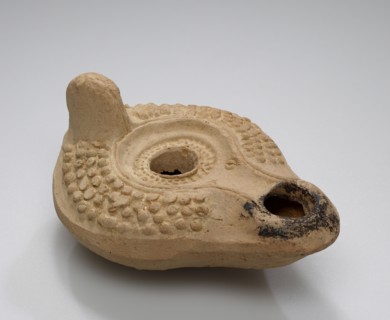 Lamp, South Anatolia, Anatolia; 1st - 4th century; Terracotta; 2.5 x 6 x 8.9 cm, 1 x 2 3,8 x 3 1,2 in