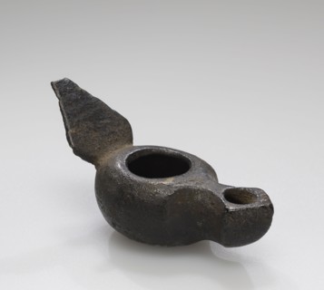 Lamp, Lower Rhineland, Germany; 1st - 2nd century; Bronze; 2.8 × 1.8 × 5.9 cm, 1 1,8 × 11,16 × 2 5,16 in