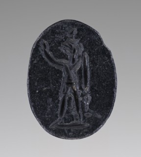 Engraved Gem, Roman Empire; 2nd - 4th century; Rock; 1.7 x 1.3 cm, 11,16 x 1,2 in