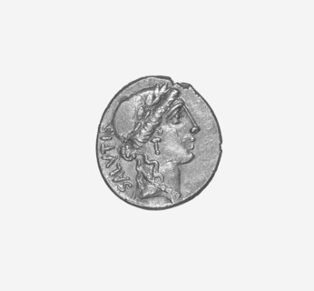 Denarius; Rome, Lazio Italy; 1st century B.C; Silver; 0.0038 kg, 0.0084 lb