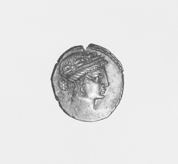 Denarius; Rome, Lazio Italy; 1st century B.C; Silver; 0.0038 kg, 0.0084 lb