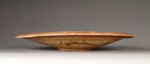 Plate with Birds; Attributed to the Heron Class, Etruscan, active 680 - 660 B.C., Caere, Etruria; 680 - 670 B.C; Terracotta