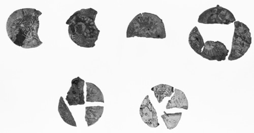 Trebizond Coin; about 13th century; Silver, Byzantine Coinage of the empire of Trebizonds