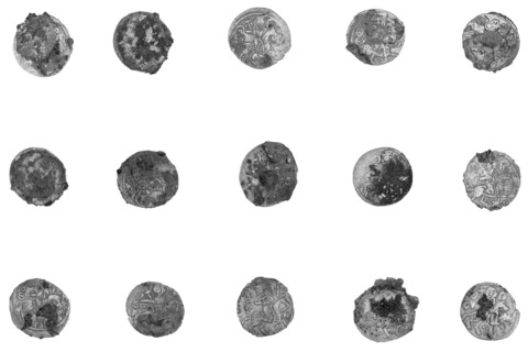 Trebizond Coin; about 13th century; Silver, Byzantine Coinage of the empire of Trebizonds