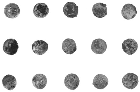 Trebizond Coin; about 13th century; Silver, Byzantine Coinage of the empire of Trebizonds