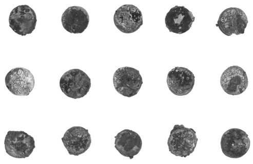 Trebizond Coin; about 13th century; Silver, Byzantine Coinage of the empire of Trebizonds