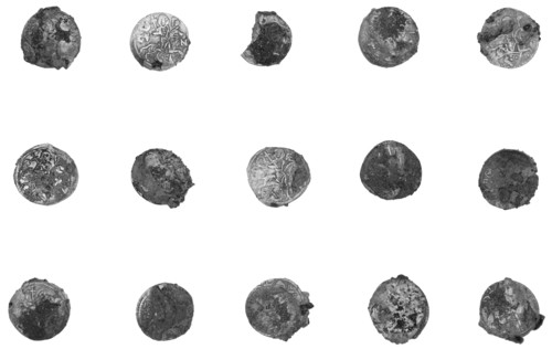 Trebizond Coin; about 13th century; Silver, Byzantine Coinage of the empire of Trebizonds