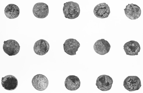 Trebizond Coin; about 13th century; Silver, Byzantine Coinage of the empire of Trebizonds