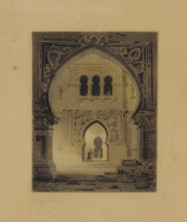 Dessin-Fumée - Fantaisie; Louis-Jacques-Mandé Daguerre, French, 1787 - 1851, about 1827; Dessin-fumée of graphite and vaporized