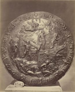 Shield of Charles V; Charles Clifford, English, 1819,1820 - 1863, Madrid, Spain; 1852 - 1862; Albumen silver print