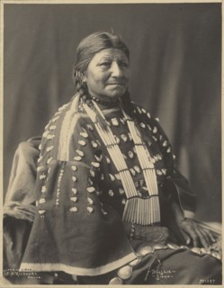Tells Lie, Sioux; Adolph F. Muhr, American, died 1913, Frank A. Rinehart, American, 1861 - 1928, 1899; Platinum print