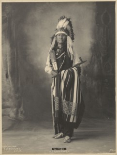 Cut Nose, Arapahoes; Adolph F. Muhr, American, died 1913, Frank A. Rinehart, American, 1861 - 1928, 1898; Platinum print