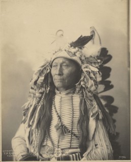 Touch The Cloud, Cheyennes; Adolph F. Muhr, American, died 1913, Frank A. Rinehart, American, 1861 - 1928, 1898; Platinum