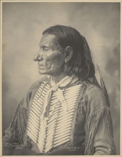 Afraid of Eagle, Sioux; Adolph F. Muhr, American, died 1913, Frank A. Rinehart, American, 1861 - 1928, 1898; Platinum print