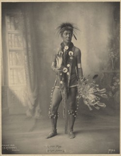 Cloud Man, Assiniboines; Adolph F. Muhr, American, died 1913, Frank A. Rinehart, American, 1861 - 1928, 1898; Platinum print