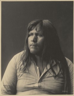 Middle Sky, Cocopah; Adolph F. Muhr, American, died 1913, Frank A. Rinehart, American, 1861 - 1928, 1899; Platinum print