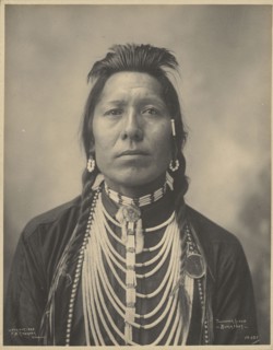 Thunder Cloud, Blackfeet; Adolph F. Muhr, American, died 1913, Frank A. Rinehart, American, 1861 - 1928, 1898; Platinum print