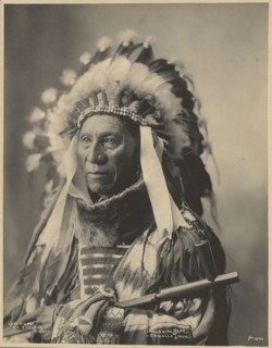Conquering Bear, Ogalalla Sioux; Adolph F. Muhr, American, died 1913, Frank A. Rinehart, American, 1861 - 1928, 1899; Platinum