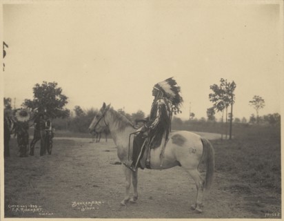 Broken Arm, Sioux; Adolph F. Muhr, American, died 1913, Frank A. Rinehart, American, 1861 - 1928, 1899; Platinum print